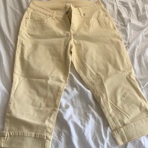 Style & Co curvy capri jeans / pants